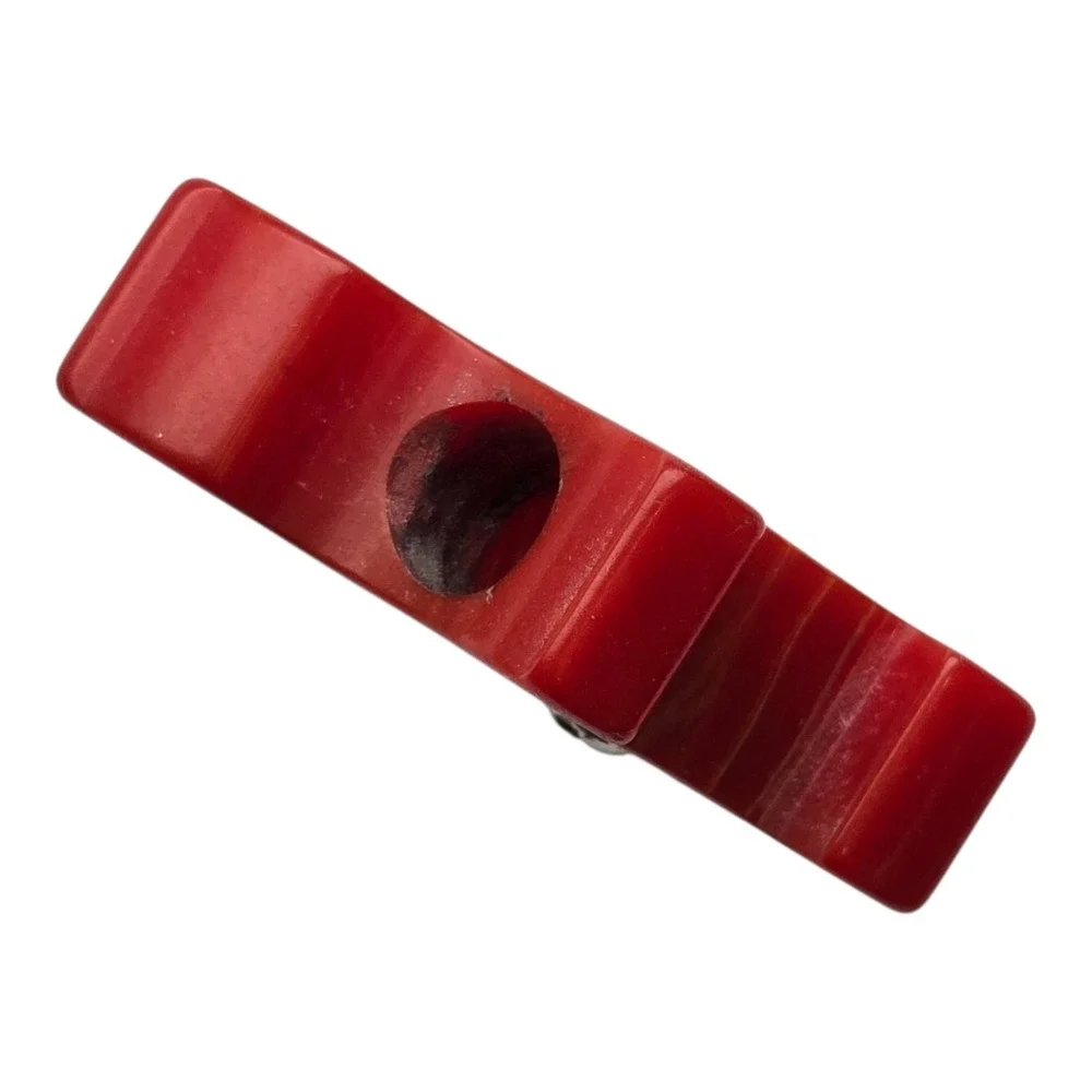 Vintage Red Heart Scottie Dog Pencil Sharpener Red Bakelite Plastic Dog Figurine